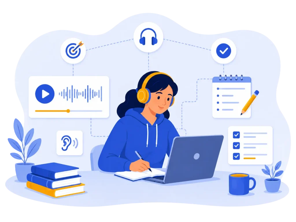 pte listening preparation