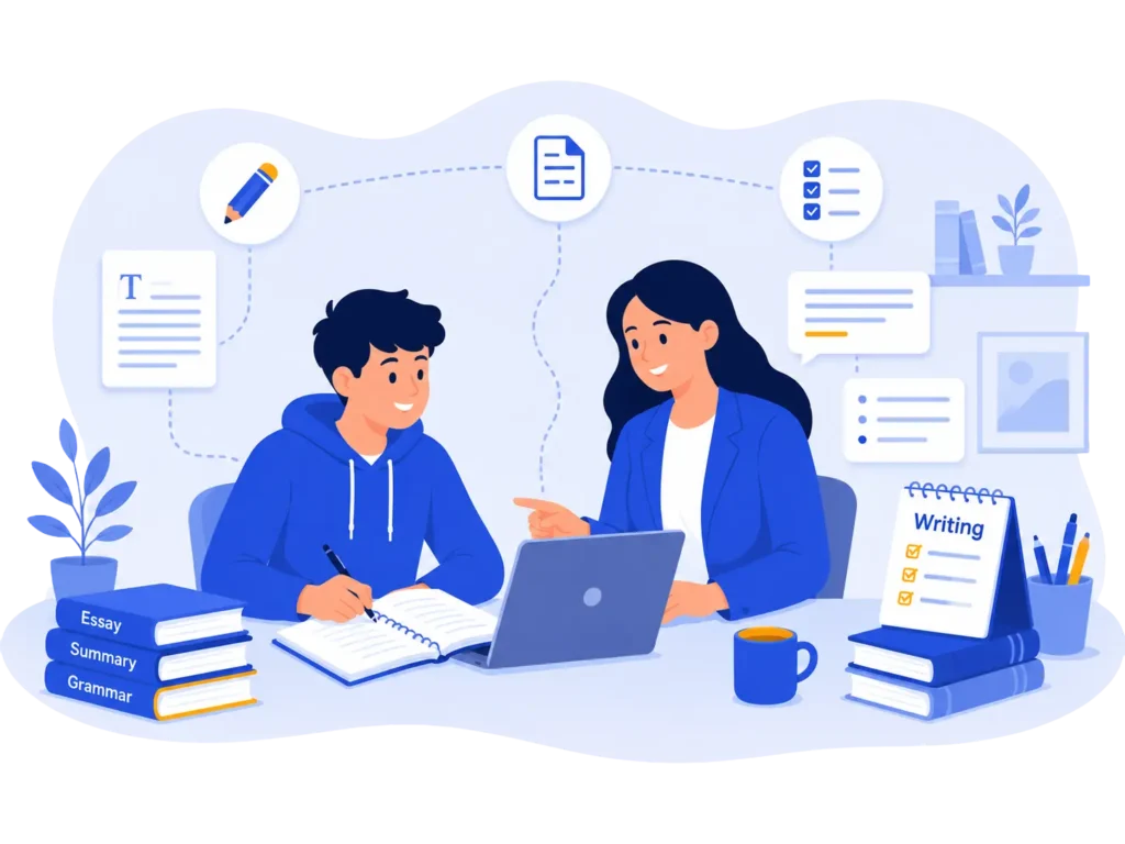 pte writing preparation